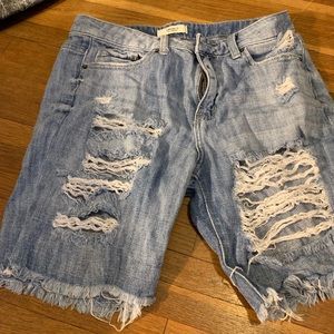 Jean shorts